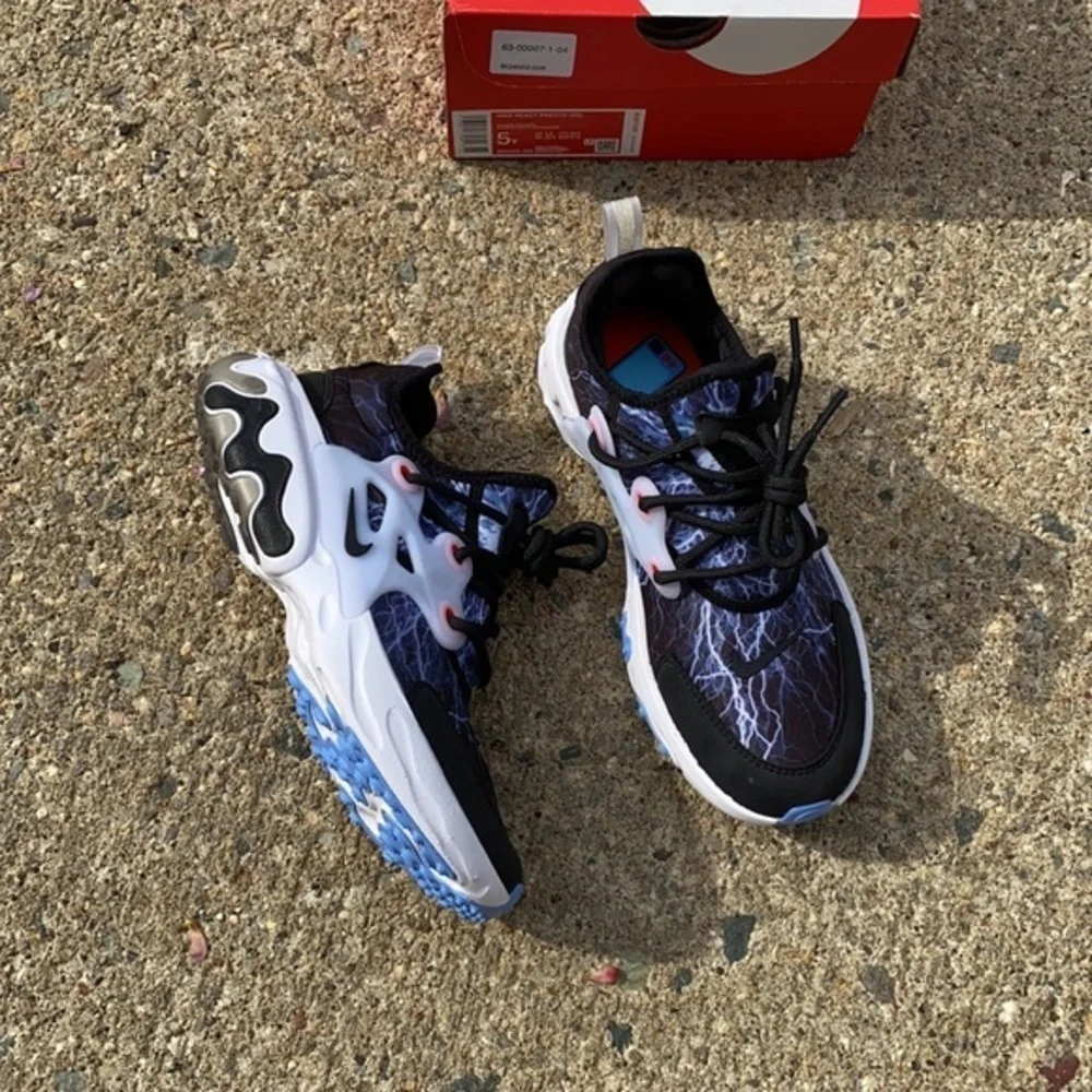 Nike React Presto ⚡️ Black : White : Lightning NWT